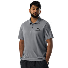 Load image into Gallery viewer, Adidas Space-Dyed Polo (Black Logo)
