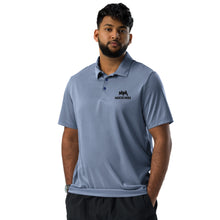 Load image into Gallery viewer, Adidas Space-Dyed Polo (Black Logo)