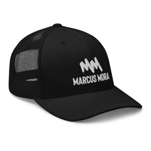 Load image into Gallery viewer, Marcus Mora (2023) Trucker Cap | White Logo