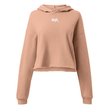 Load image into Gallery viewer, MM - Crop Hoodie (White Logo)