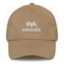 Load image into Gallery viewer, Marcus Mora (2023) Dad Hat | White Logo
