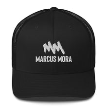 Load image into Gallery viewer, Marcus Mora (2023) Trucker Cap | White Logo
