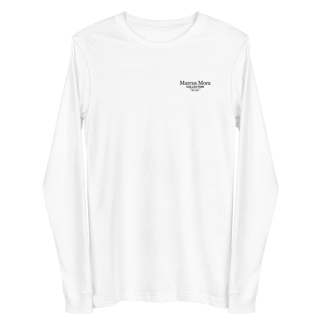 Marcus Mora Collection | Unisex Long Sleeve | White