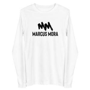 Marcus Mora (2023) | Unisex Long Sleeve Tee | Black Logo