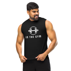 In The Gym | Muscle Shirt | Black