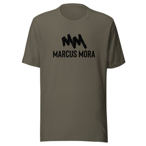 Marcus Mora (2023) | Unisex t-shirt | Black Logo