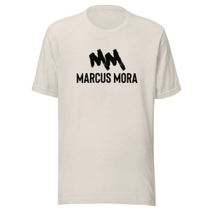 Marcus Mora (2023) | Unisex t-shirt | Black Logo