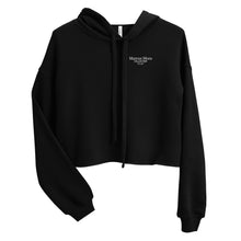 Load image into Gallery viewer, Marcus Mora Collection | Crop Hoodie | Black

