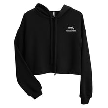 Load image into Gallery viewer, Crop Hoodie (White Logo)
