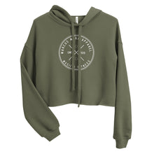 Load image into Gallery viewer, Music &amp; Fitness | Crop Hoodie
