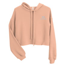 Load image into Gallery viewer, Crop Hoodie (White Logo)
