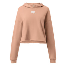 Load image into Gallery viewer, MM - Crop Hoodie (White Logo)
