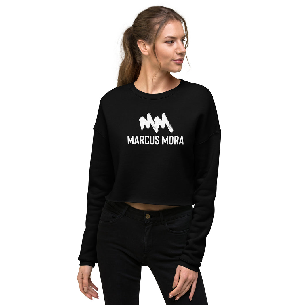 Marcus Mora (2023) | Crop Sweatshirt | White Logo