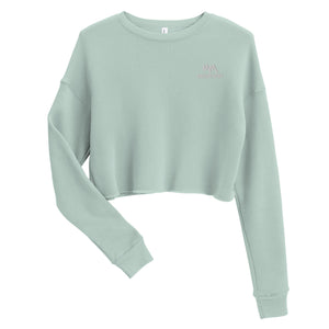 Crop Sweatshirt (White Logo)