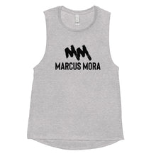 Load image into Gallery viewer, Marcus Mora (2023) | Ladies’ Muscle Tank | Black Logo
