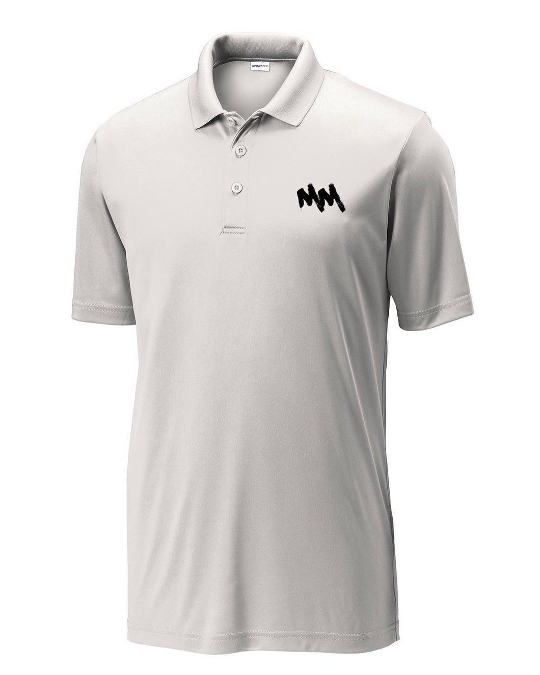 MM | Performance Polo | Silver